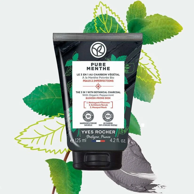 3 In 1 Botanical Charcoal With Organic Peppermint 4 3 In 1 Botanical Charcoal With Organic Peppermint - Image 2