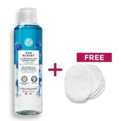 Duo Express Eye Makeup Remover Pur Bleuet + Cotton Pads