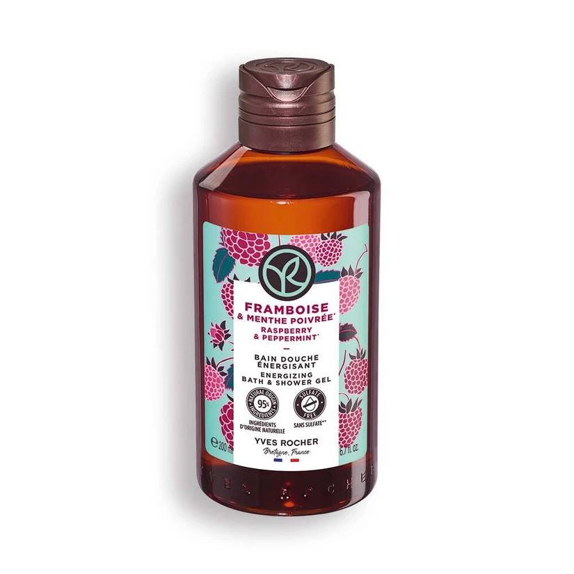Raspberry & Peppermint Energizing Bath & Shower Gel 5 Raspberry & Peppermint Energizing Bath & Shower Gel - Image 3